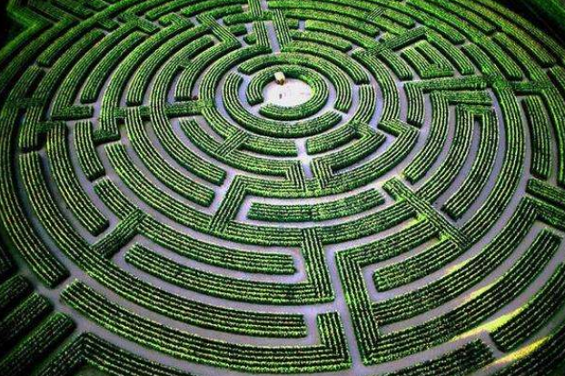 世界十大迷宫 每一个都复杂难辨，你看得懂吗